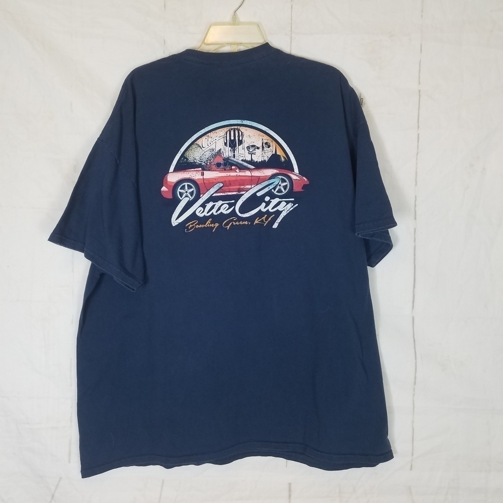 Gildan vette city blue graphic t-shirts
